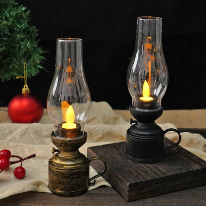 Avelena | CandleLight – LED-Vintage-Petroleumlampe Elektronische Swing-Kerze