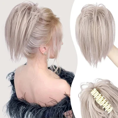 Avelena | Messy Ponytail Clip Verlängert Das Haar