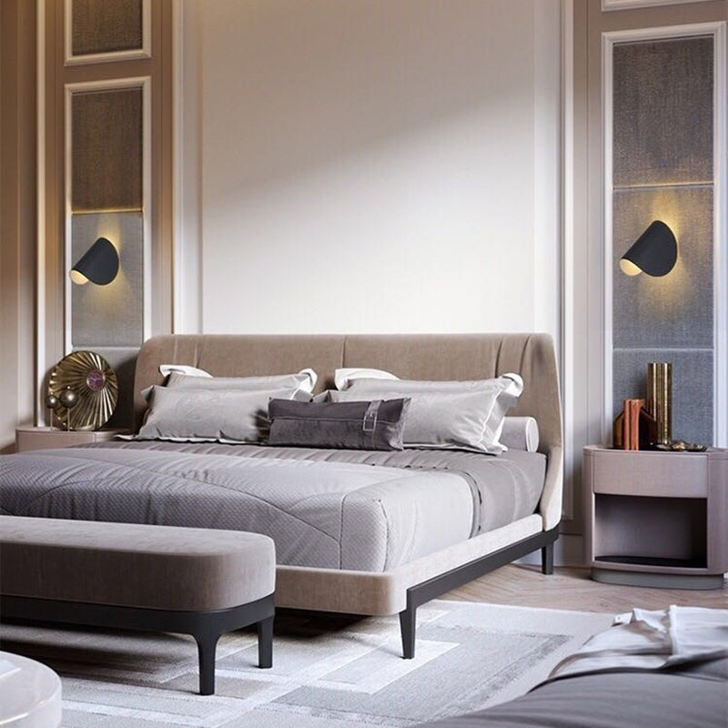 Avelena | Eveline Modern Geometric LED 4 Color Wall Light Indoor/Outdoor Metal