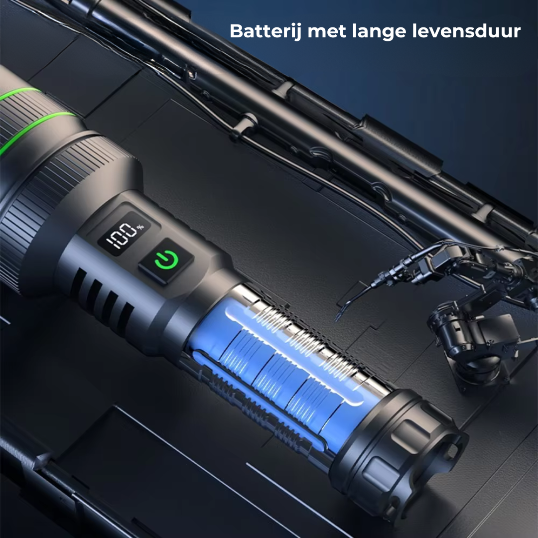 Avelena | Extrem Helles und Zoombares Led Taschenlampe Powerbeam