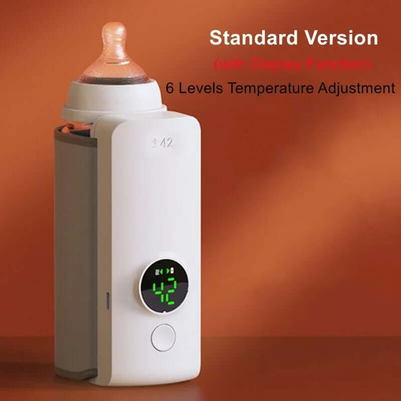 Avelena | Tragbarer Babyflaschenwärmer - Temperaturregelung