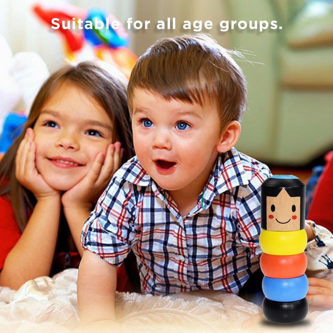 Avelena | Magischer Holzmann Spielzeug | Unzerbrechlich & Mit Hammer | Kreatives Zauberspiel für Kinder