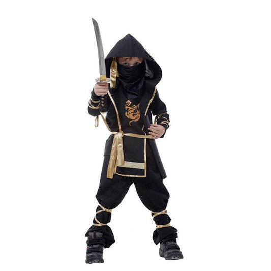 Avelena | Jungen Ninja Halloween Kostüm Set