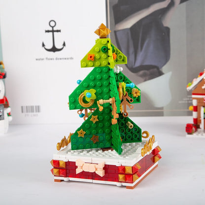 Avelena | 360 PCS Musikbox Weihnachtsbaum Bauklötze