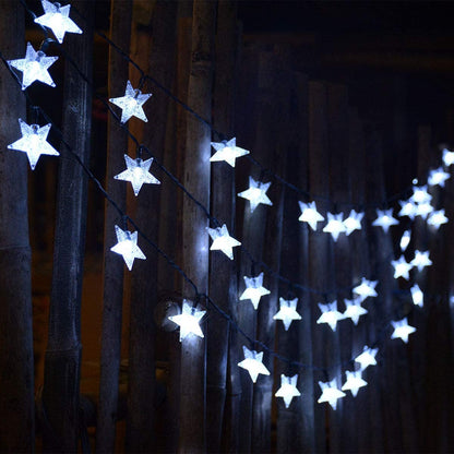 Avelena | Solarbetriebene Feelys, Kaltweiß Wasserdichte Solar-Pavillon Sommerlichter, 30Ft 50 Led Solarlichter Für Weihnachtsgartendekoration