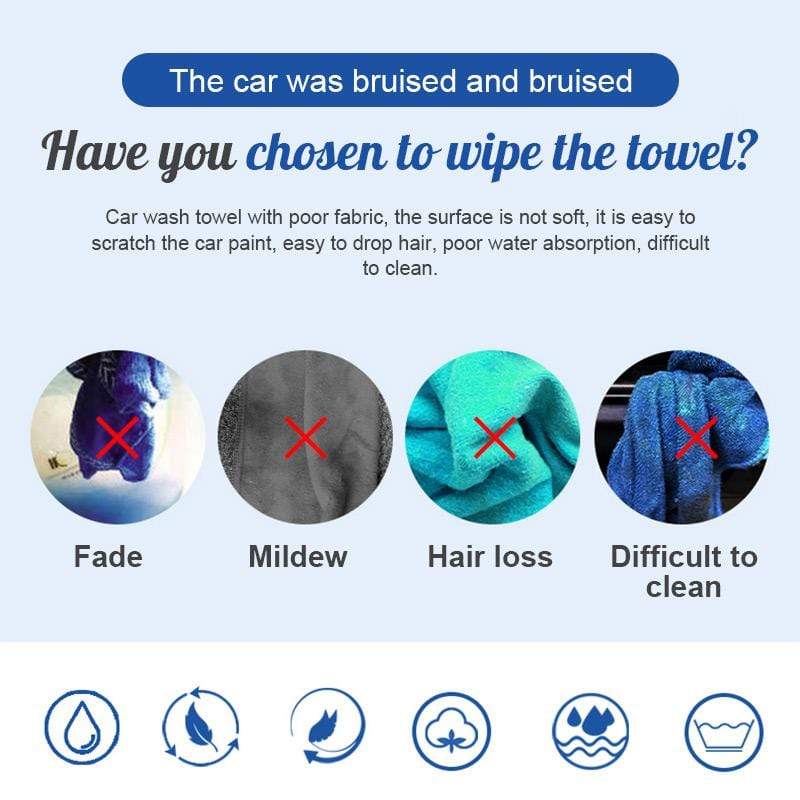 Avelena | Doppelseitiges, saugfähiges Mikrofaser-Handtuch