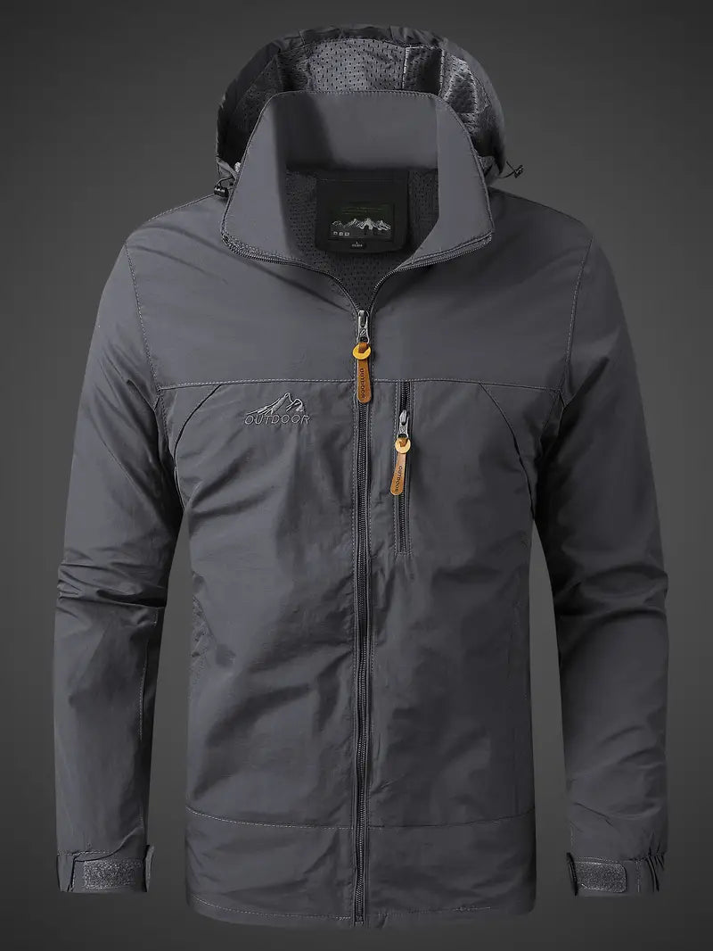 Avelena | Wasser- und Winddichte Herren Outdoor Jacke für alle Aktivitäten