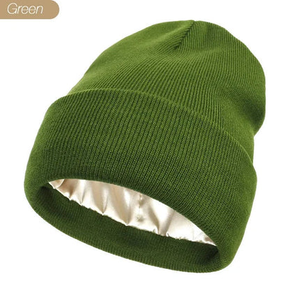 Avelena | Unisex Beanie | Anti-Statik & Anti-Frizz | Weiches, Glattes Gewebe | Verwirrungsfreies Design