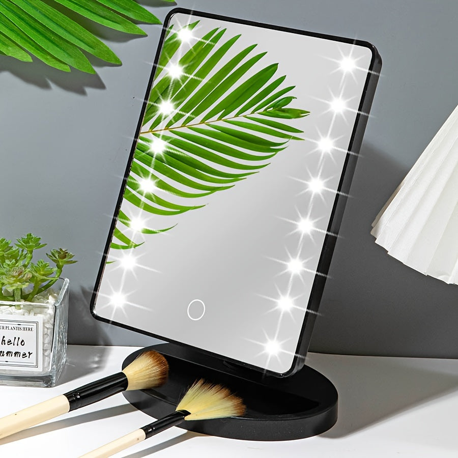 Avelena | Tragbarer Makeup Spiegel mit 16 Led'S