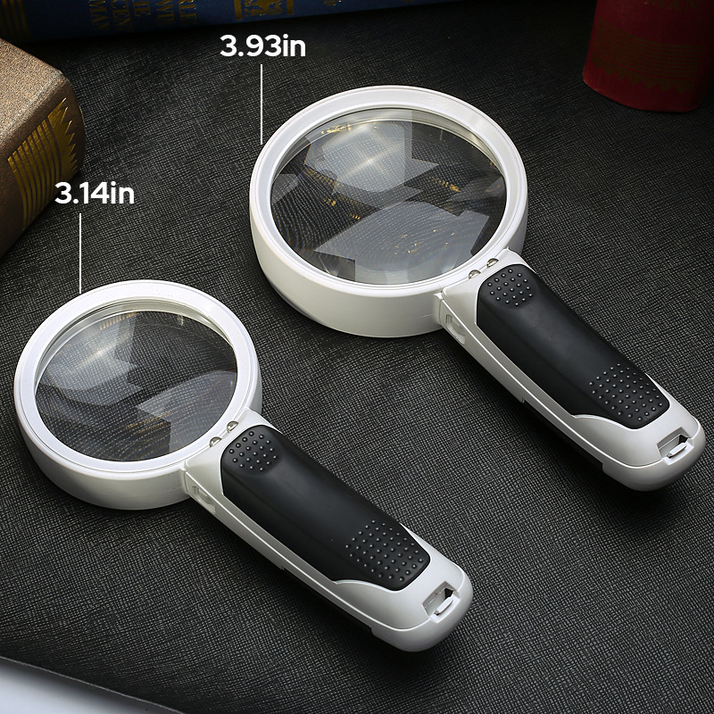 Avelena | 20X optisches Vergrößerungsglas mit LED-Licht