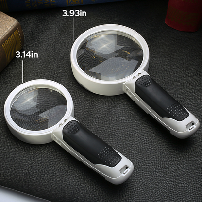 Avelena | 20X optisches Vergrößerungsglas mit LED-Licht