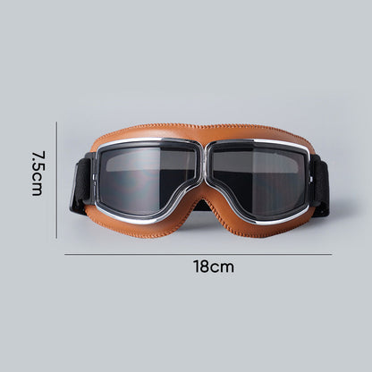 Avelena | Vintage-Motorradbrille