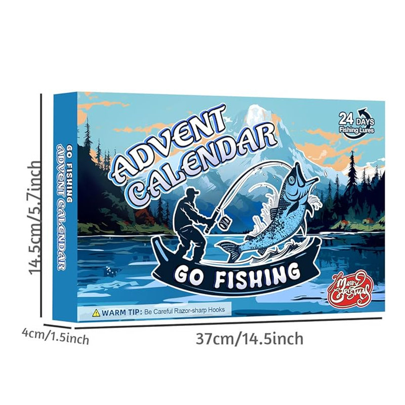 Avelena | Vorverkauf>>24 Tage Weihnachts Countdown Fisch Angelset