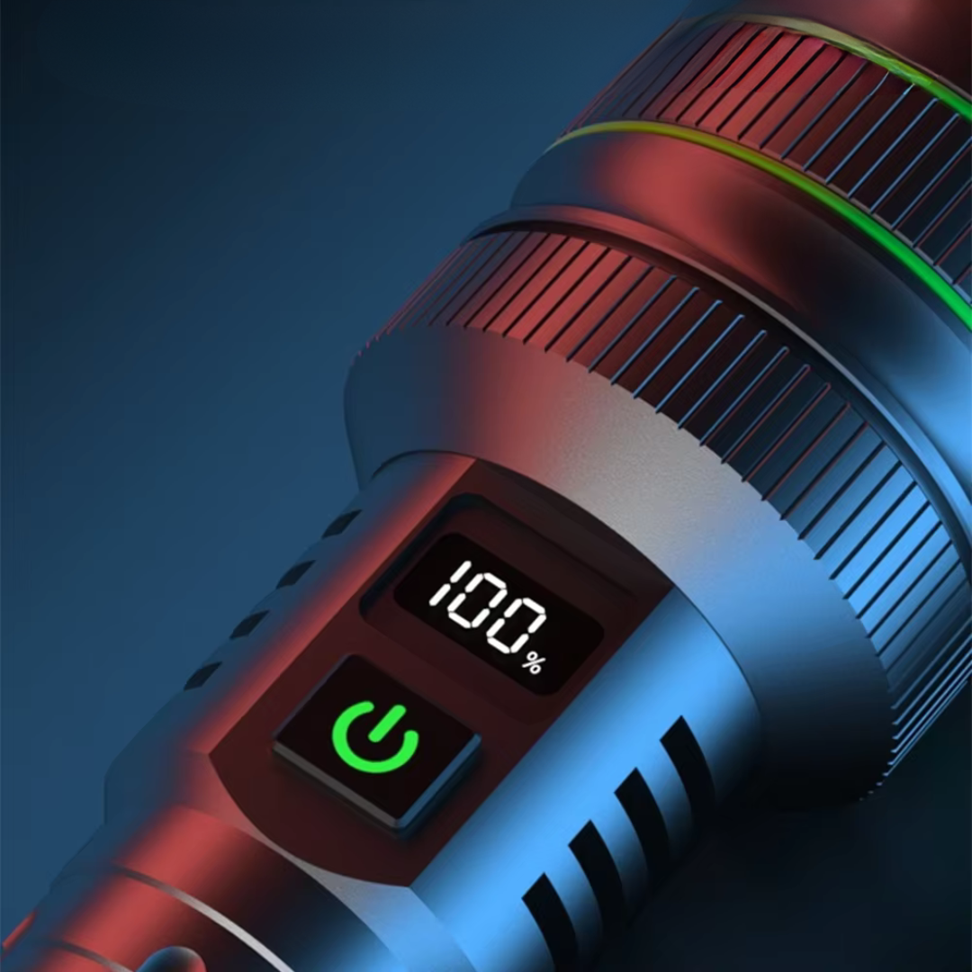 Avelena | Extrem Helles und Zoombares Led Taschenlampe Powerbeam