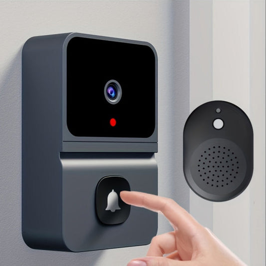 Avelena | SecureView | Drahtlose Türklingel mit Kamera und Nachtsicht für häusliche Sicherheit