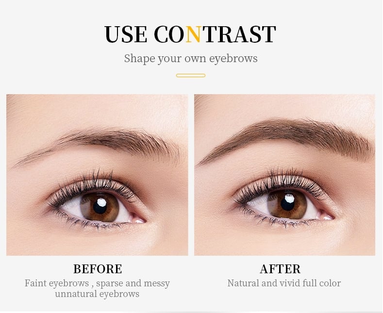 Avelena | 3D wasserdichter Microblading Augenbrauenstift 4 Gabelspitzen-Tattoo-Bleistift