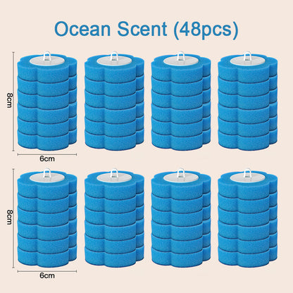 Avelena | Einweg-Schwammkopf-Toilettenbürste