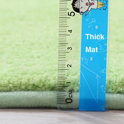 Avelena | Feblilac Uni-Farben Getuftete Badematte, Mehrere Größen Badematte, Pure Rutschfeste Badematte