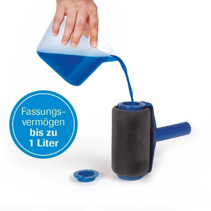 Avelena | Bequee Farbroller wiederbefüllbarer Farbtank Kantenroller, Roller mit Tank