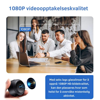 Avelena | Nanowatch - Tragbare Wifi Kamera mit Langer Batterielebensdauer und Hd Aufnahmen