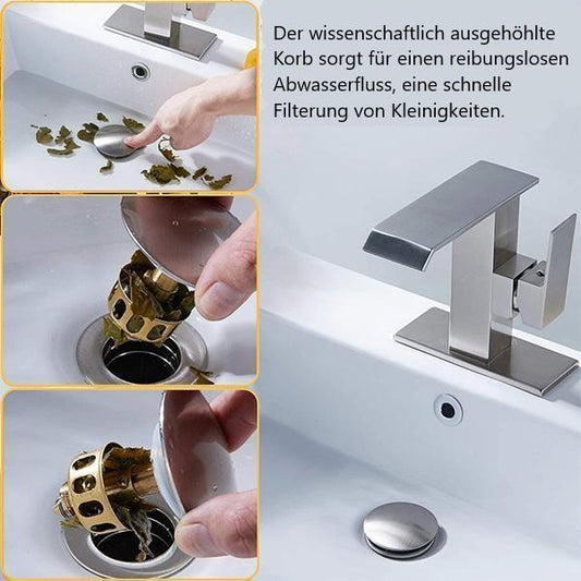 Avelena | 2-in-1-Badewannenstopfen und -filter
