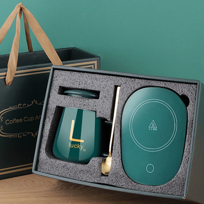 Avelena | Lifesmart 55C Konstant Temperatur Tassenwärmer Geschenkset