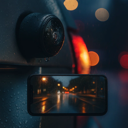 Avelena | DriveCam | Drahtloses HD-Rückfahrkamera mit 32GB SD-Karte