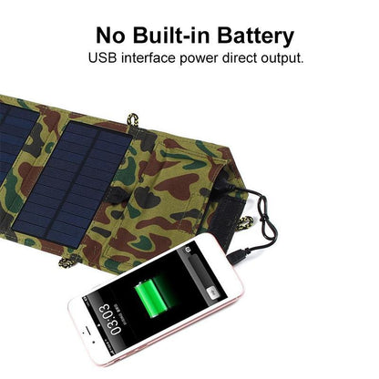 Avelena | 8W Tragbares Solarpanel Ladegerät
