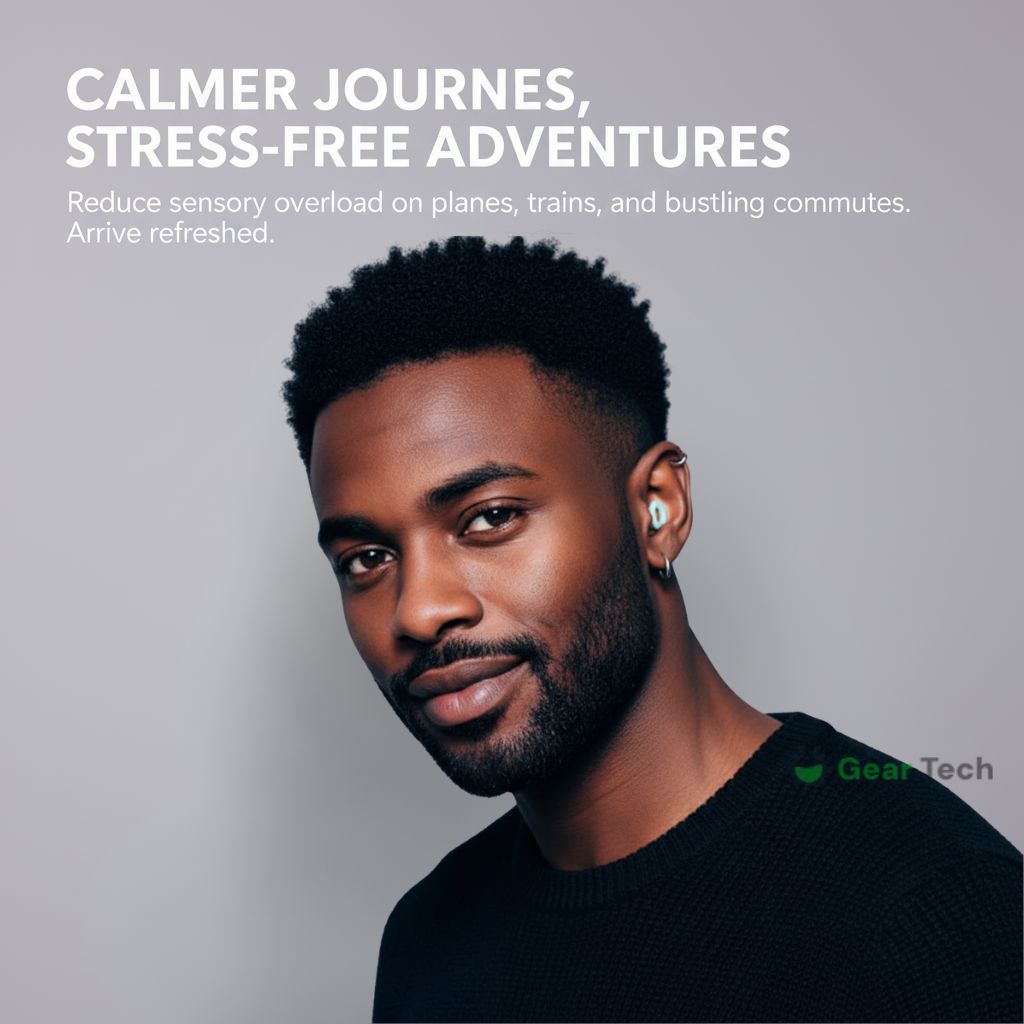 Avelena | AuraCalm™ Harmony | Wiederverwendbare Geräuschreduktions-Ohrstöpsel zum Schlafen, Fokussieren und empfindlicher Geräuschwahrnehmung