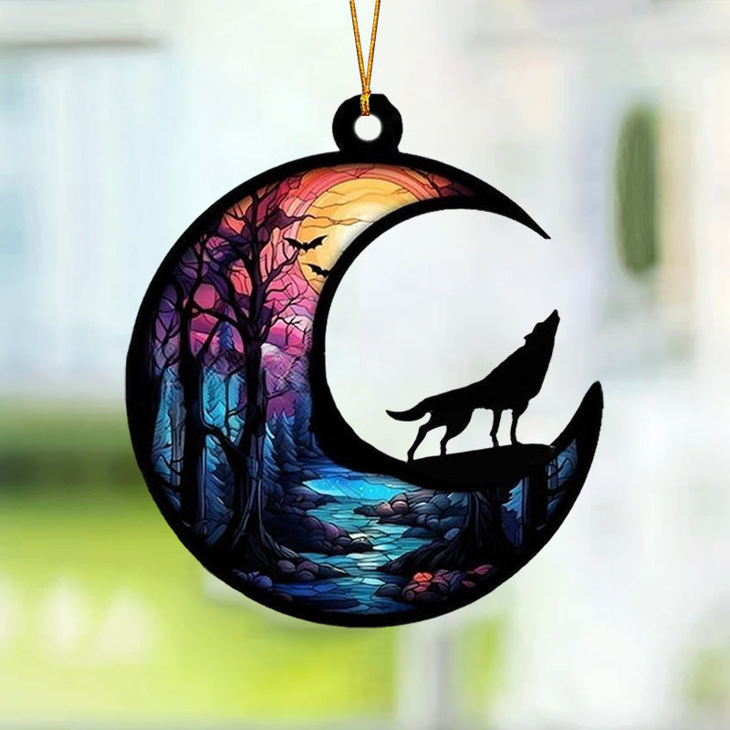 Avelena | Auf dem Mond Ornament