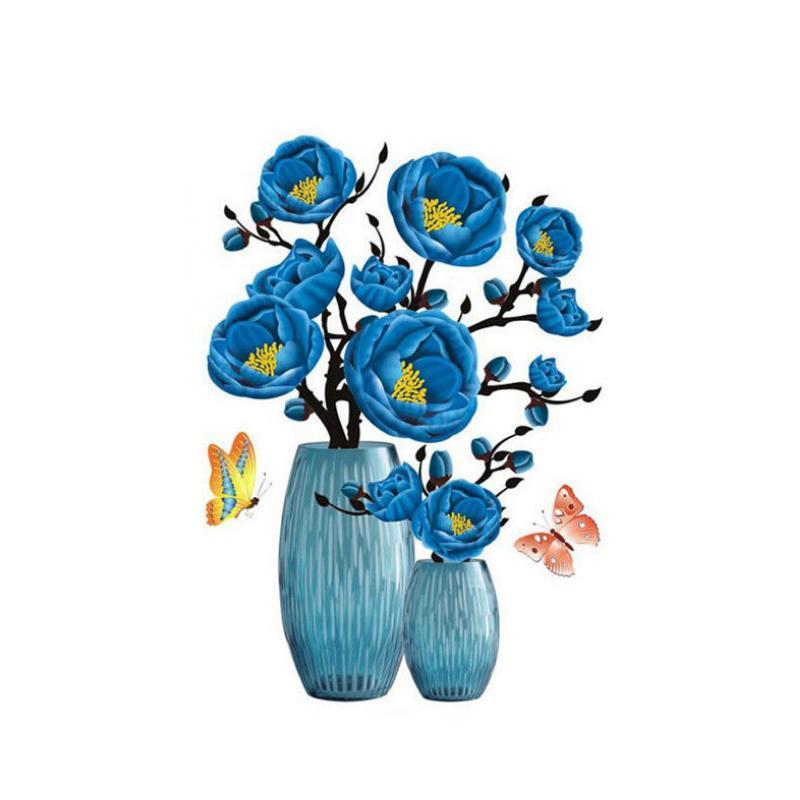 Avelena | 3D Selbsthaftende Pflanzvase Aufkleber
