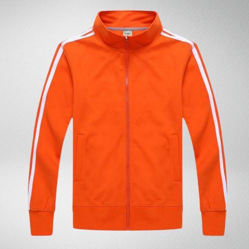 Stylisches Unisex-Sportjacke mit Streifen