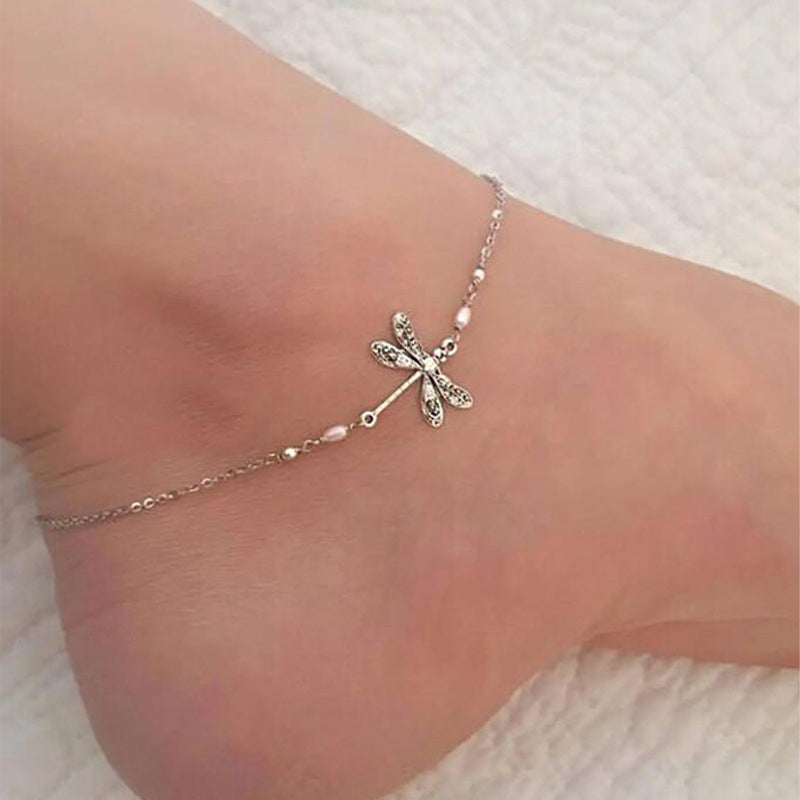 Avelena | Fußkettchen Mit Perle