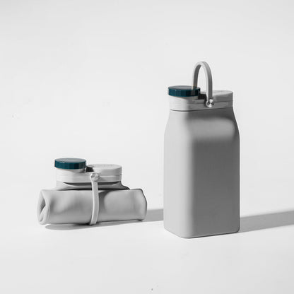 Avelena | Tragbare Silikon-Wasserflasche, mit hitzebeständigem Design, leicht zu reinigen, faltbar, große Kapazität und lebensmittelechtem Silikon, für Reisen, Sport, Camping und mehr
