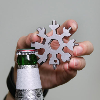 Avelena | 18-in-1 Edelstahl Schneeflocken Multi-tool