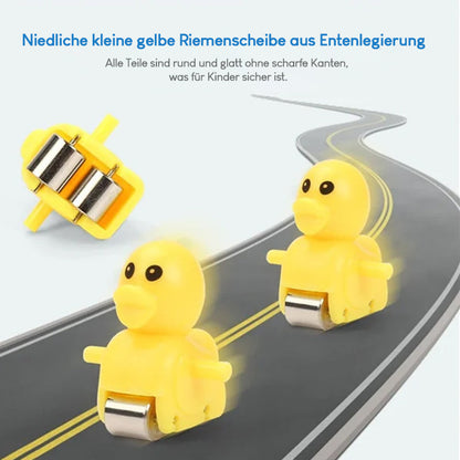 Avelena | 🌞Elektrische Enten Slide Track mit Licht und Musik🌞