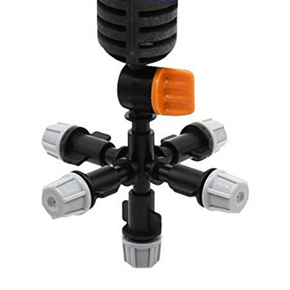 Avelena | Drehbare Sprühdüse mit Mehrfach-Sprühköpfen – Verstellbare Bewässerung für Gartenpflanzen