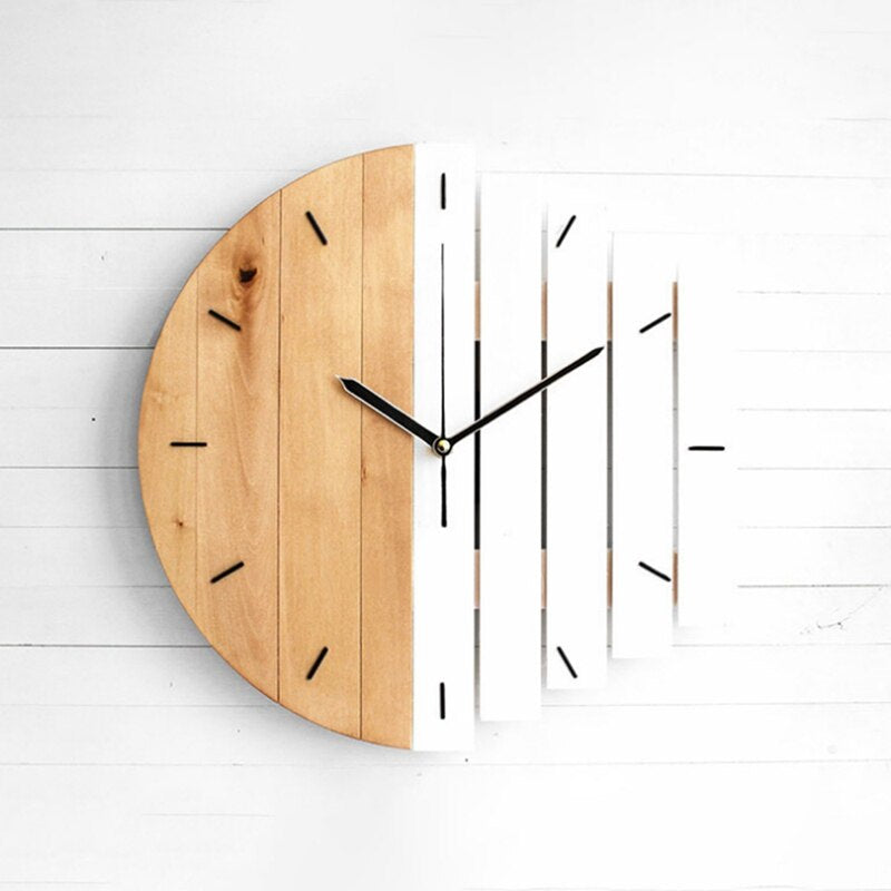 Avelena | Natürliche Holzwanduhr Elegante Akzente für Ihr Zuhause