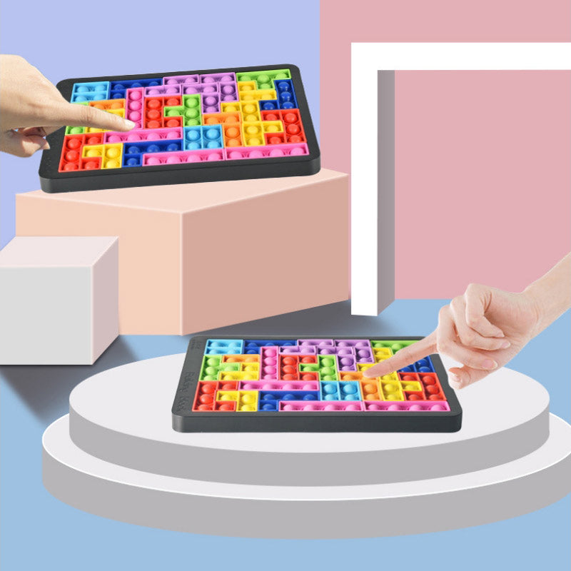 Avelena | Dekompressions Tetris Spielzeug aus Silikon