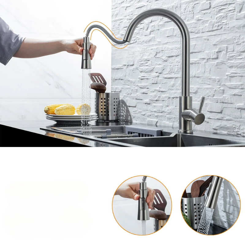 Avelena | Wasserhahn Moderne Sensor Mischbatterie für Küche