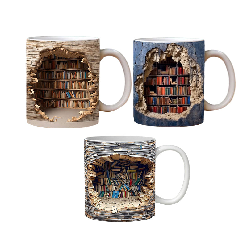 Avelena | 3D-Bücherregalbecher