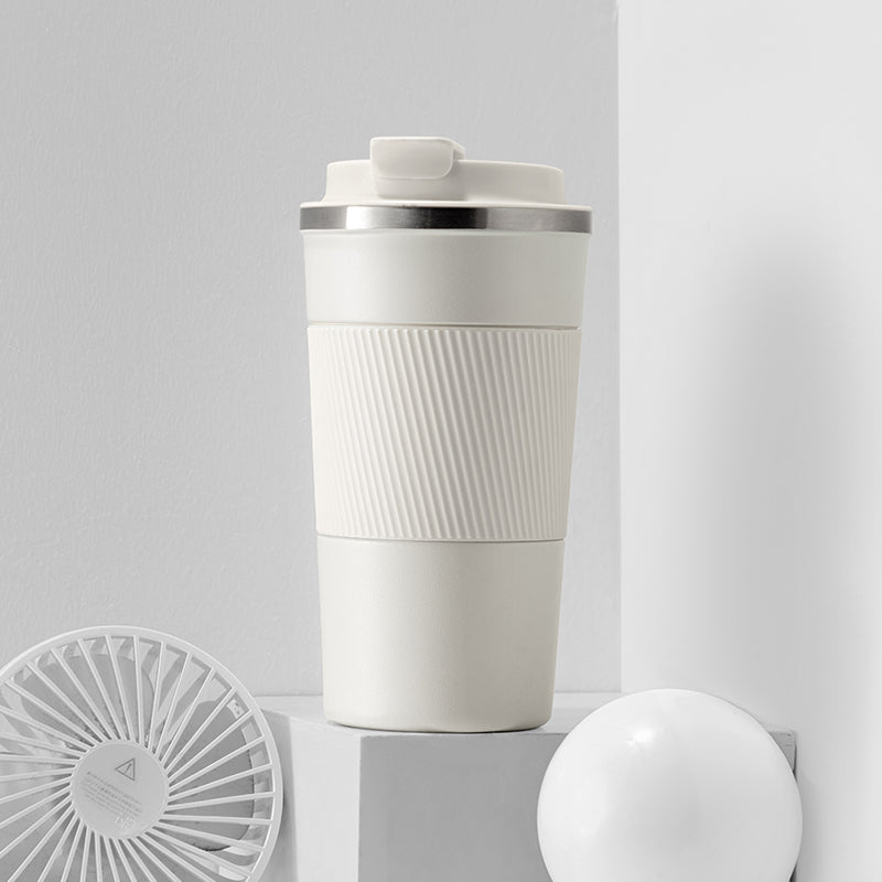 Avelena | Edelstahl-Isolierbecher mit Ausgussdeckel, auslaufsicherem Design und großem Öffnung für einfache Reinigung