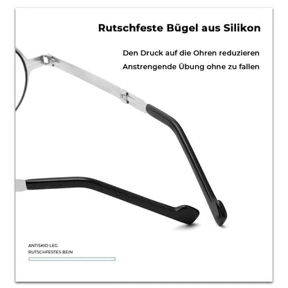 Avelena | Ultraleichte faltbare Lesebrille mit Blaulichtschutz