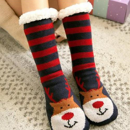 Avelena | Ultra-Plüsch Weiche Rutschfeste Socken, 1 Paar