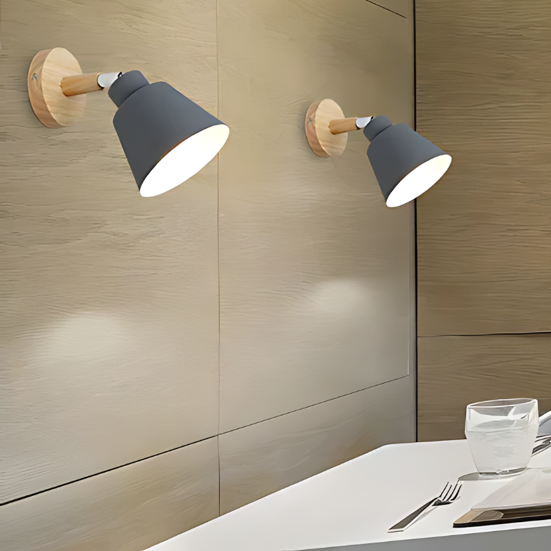 Avelena | ScandiLamp | Minimalistische LED-Wandlampe im skandinavischen Design