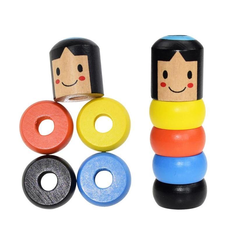 Avelena | Unzerstörbares Holz-Mann Zauberspielzeug