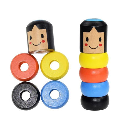 Avelena | Unzerstörbares Holz-Mann Zauberspielzeug