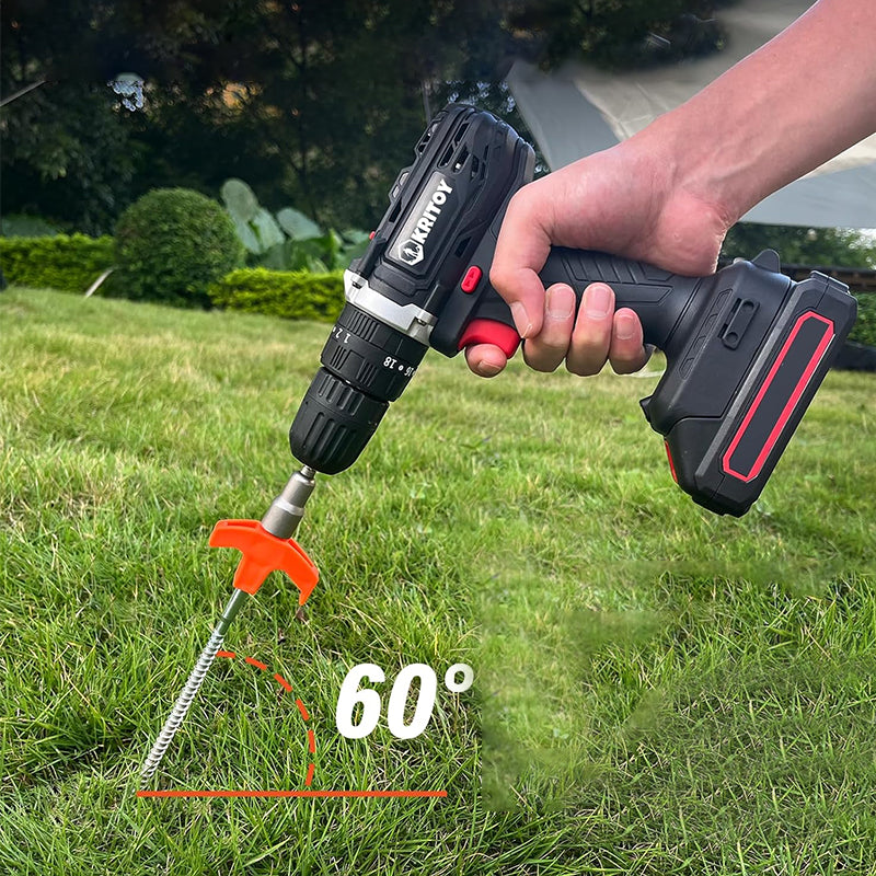 Avelena | Drehbare Zeltheringe mit Gewinde