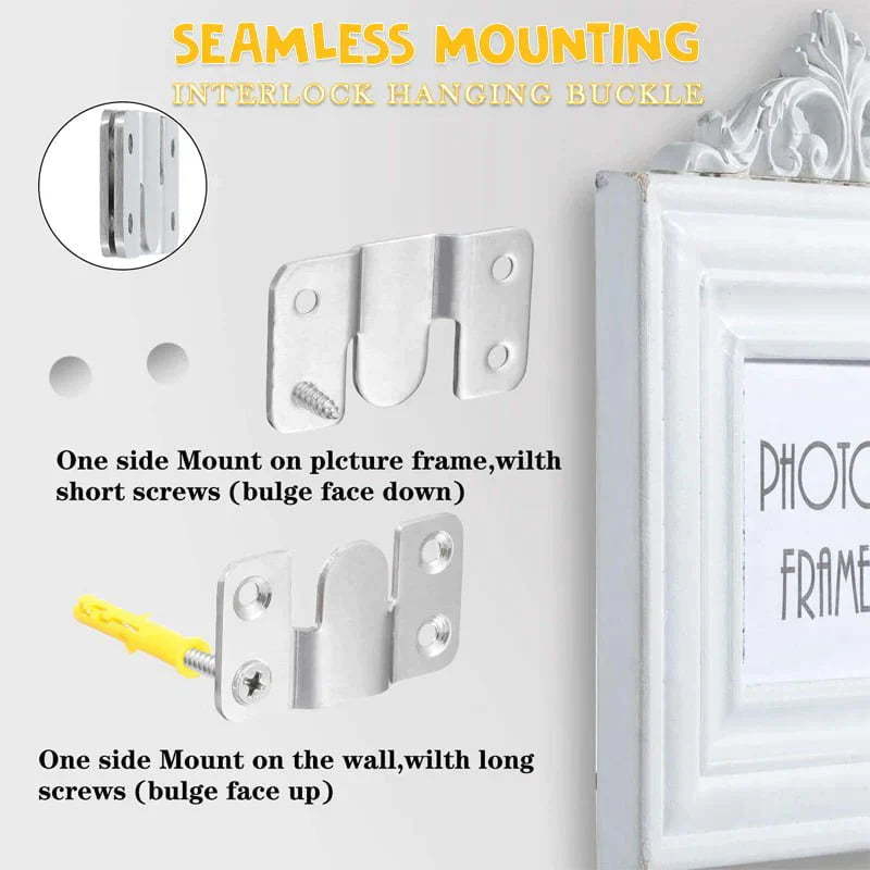 Avelena | Edelstahl Interlock Hängeschnalle