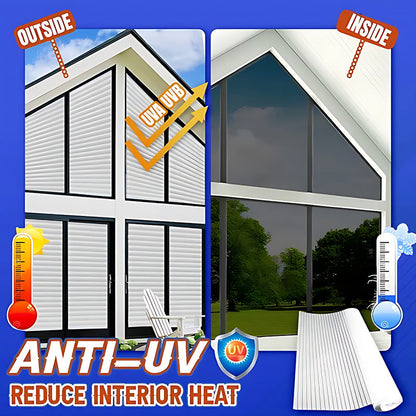 Avelena | Einweg Imitationsjalousien Sichtschutz Fensterabdeckung